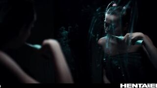 Ponytail Hotty vs Alien Airbnb - Alyssa Foxy Monster Weenie Bukkake Creampie & Ahegao