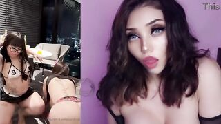 Karely Ruiz fucking with her friend Robertita