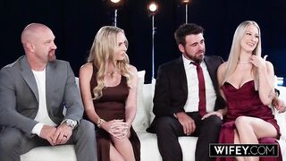 WIFEY Serenity Cox, Danielle Renae, Sierra Spunk, Anastasia Shades And Country Hotwife Star In The Ultimate Orgy