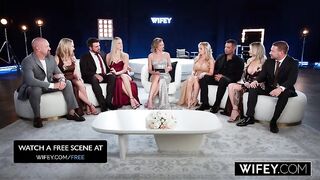 WIFEY Serenity Cox, Danielle Renae, Sierra Spunk, Anastasia Shades And Country Hotwife Star In The Ultimate Orgy