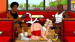 Beloved WIFE will Never Refuse Dude with BIG BLACK PENIS while her husband is not around. Majority priceless Compilation Cartoon. Wife BBC.