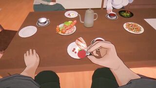 Having sex with everyone during the time that the father is away NTR