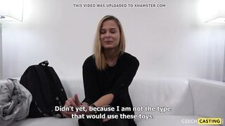 Lesbian Virgin Teen Enjoys Threesome