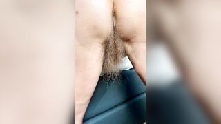 Mature MILF has the huge bush ever!