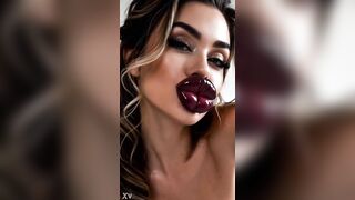 Super fake lips fellatio