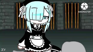 Rem from rezero in gacha club anime