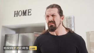 Brazzers - GeishaKyd Waits For Her Dad To Leave So This chick Can Get The Pounding This hottie's Been Waiting For