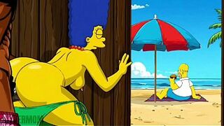 Married Housewife Loves Sucking and Fucking Big Black Cocks. Cartoon Parody. The Simpsons parody. Almost all nice Compilation Doxy Wife