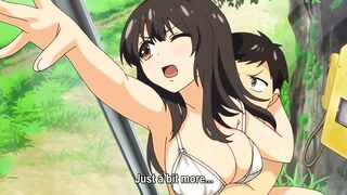 Natsu fuck a stranger this man met outside while the cutie is calling for a screw