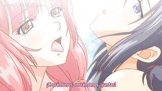 Yuri (lesbian) scenes in hentai part 3