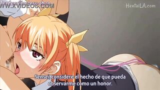 Yuri (lesbian) scenes in hentai part 3