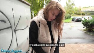 Public Agent - Big naturals Russian MILF POV blow job enjoyment fast hard bang with total stranger