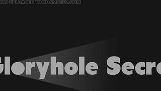 GLORYHOLE SECRETS - Raven Vice Returns & Swallows Loads Raw