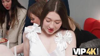 VIP4K. Present from Boyfriend's Daddy: Double Penetration