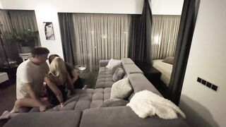 Wife loves watching husband screw sexy golden-haired MILF