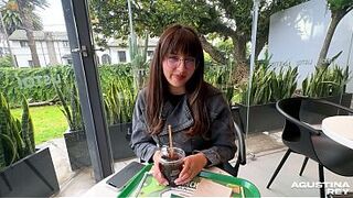 I found a very fine-looking girl and offered to film an anal porn episode with her and I came inside her