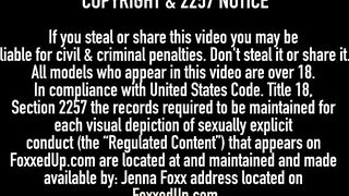 Black Tart Student Jenna Foxx Squats On Teacher's Face!