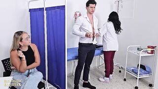 Mariana's Anatomy Chapter II: Dr. Martix Has Risky Sex with Her Patient Next to His Wife - Mariana Martix