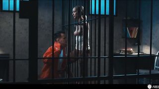 Bratty Golden-haired Pranked In Mixed Prison - Veronica Leal Time Stop Freeze Banged