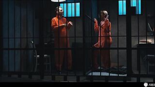 Bratty Golden-haired Pranked In Mixed Prison - Veronica Leal Time Stop Freeze Banged