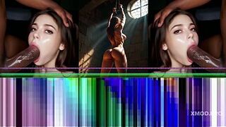 Ai cocky lady savors passionate romp in provocative Generated 3d generated animation compilation