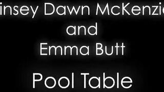 Big Tit Babes play Pool