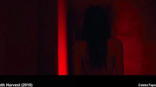 Abbey Lee & Carla Gugino Nude in Elizabeth Harvest (2018)