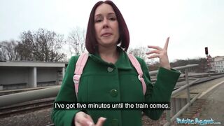 Public Agent - I Shot my Load into a UK Student in her Dorm Room