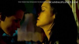 Ruby Rose & Christina Ricci Lesbian Kiss - ScandalPlanet.Com