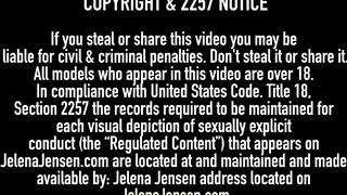 Busty Jelena Jensen StrapOn Fucked By Ryan Keely!