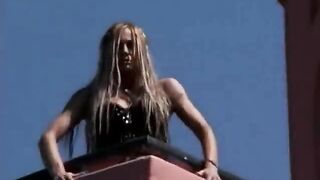 Older 'Chasey Lain' lesbian sex with young 'Krystal Steal'