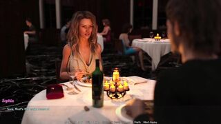 Awam Sophia Real Fuck - Sophia’s Horny Side Comes Out on Dinner Date with Luke Bennett