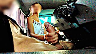 PUBLIC BUS ADVENTURE: I show my hard schlong to a sexy girl lady...this sweetheart can't resist.