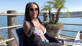 GOT FILLED - Exotic Bombshell Zoey's Twat Gets Sinfully Filled