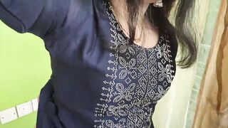 Mallu Chick in Churidar Teased & Fucked Topless – Intense Bedroom Romance Sex