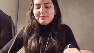 Concupiscent gothic girl want my weenie in her booty