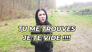 YOU find me I'm emptying you!! they locate me and fuck me in the forest
