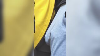 Hotty Caught In Public Bus While She Stroking Stranger's Weenie Until Spunk fountain