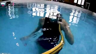 Underwater Slavery, Kink & Cum in My Tight Wetsuit