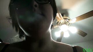Beefy BBW Smokes and Role Plays for Her Boyfriend