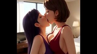 Lesbian cartoon dthe incredibles pixar disney