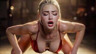 Female orgasm Gals, chicks's, Teens are cumming hard - AI Generated