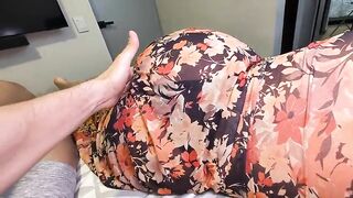 My first night alone with my new MILF stepmom