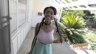 Brittney White Gives A Handless BJ Showing Off Her Big Bazookas!