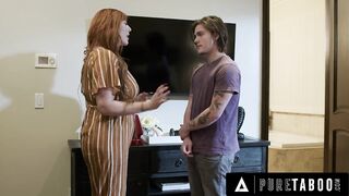 PURE TABOO Angry Lauren Phillips Catches Pervert Virgin Stepson Snooping Where He Shouldn't Be