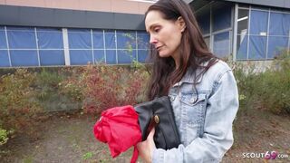 Skinny Austrian Older Mia Moon talk to first Casting Screw - GERMAN SCOUT