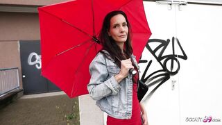 Skinny Austrian Older Mia Moon talk to first Casting Screw - GERMAN SCOUT