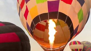 Date Night - Risky Sunrise Sex (this honey swallows) over pyramids in an air balloon - Sammmnextdoor