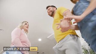 BRAZZERS - Curvy Golden-haired Jenna Starr Lures Seth Into Some Sneaky Bang Session Whilst His Gf Is At Home