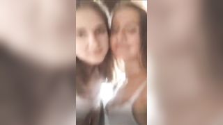 7 girls kissing, showing tits and having fun in a party 2